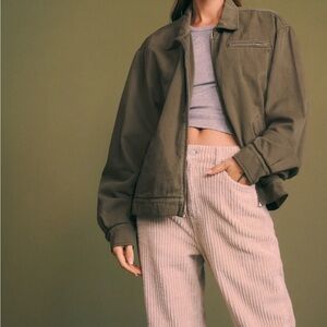 Reformation Marco Bomber Jacket
Dark Olive